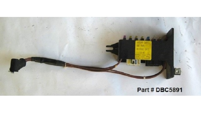 Footwell Fuse Carrier RHF 
